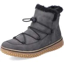Rieker Damen Winterstiefel Z4278, Frauen Stiefel,Winterschuhe,uebergangsstiefel,Winterboots,fellboots,Fellstiefel,grau (45),38 EU / 5 UK