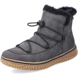 Rieker Damen Winterstiefel Z4278, Frauen Stiefel,Winterschuhe,uebergangsstiefel,Winterboots,fellboots,Fellstiefel,grau (45),38 EU / 5 UK
