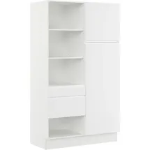 Impuls Küchen Mehrzweckschrank-Set Warschau 120 x 206,2 x 60 cm Weiß