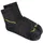 Buff Dryflx Quarter Laufsocken 42-44 Schwarz/Grau