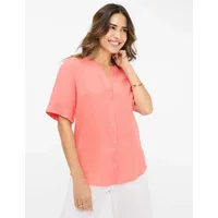 Brax Damen, Bluse Style VERI", watermelon, hellrot, Gr. 36,