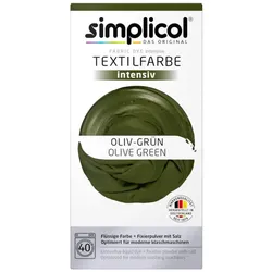 Simplicol Textilfarbe intensiv Oliv-Grün 150g