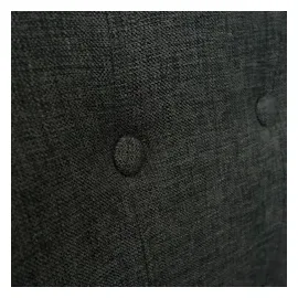 Mendler Esszimmerstuhl HWC-L92, Küchenstuhl Stuhl mit Armlehne, drehbar höhenverstellbar Metall - Stoff/Textil dunkelgrau