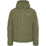 Polo Sylt Jacke dunkelgrün | hellorange XXL