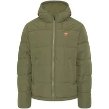 Polo Sylt Jacke dunkelgrün | hellorange XXL
