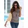 LASCANA Longshirt Damen taupe Gr.36/38