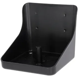 Lecksteinhalter Salzleckstein Halterung Kunststoff, schwarz