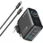 Anker Nano 100W 3-Port Ladegerät Apple, Samsung C1/C2:100W, C1+C2:70W+30W/95W+5W, C1/C2+A:67W+33W/95W+5W, Dark Gray
