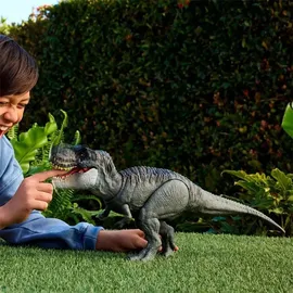 Mattel Jurassic World Rebirth Power Devour Tyrannosaurus Rex Spielfigur