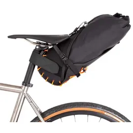 Restrap Satteltasche 8 l schwarz/orange