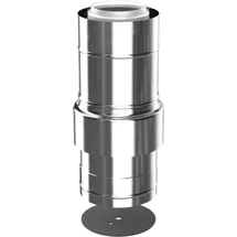 Buderus Zuluftstutzen konzentrisch Ø 110/160 mm Edelstahl