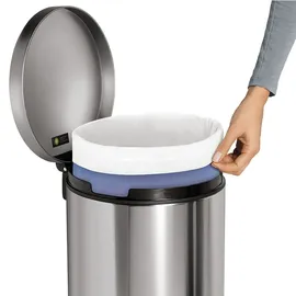 simplehuman Treteimer 30 l Silber