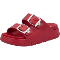 Rieker Damen P2180 Pantolette, Rot, Small