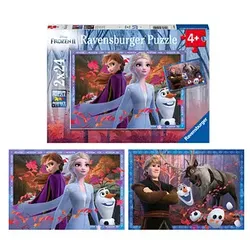 Ravensburger Disney Frozen Frostige Abenteuer Puzzle 2x 24 Teile 4005556050109 Ravensburger