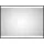 DSK Design LED-Lichtspiegel Black Stark 80 cm x 60 cm