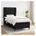 vidaXL Boxspringbett 100 x 200 cm Schwarz
