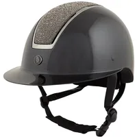 BR Reithelm Omega Glamourous Glossy 52-54 Schwarz/Gunmetal
