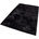 Hochflor-Teppich »Relaxx«, rechteckig, schwarz