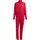 adidas M 3S FL TT TS Trainingsanzug Rot/Weiß L