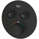 Grohe Grohtherm SmartControl Duschthermostat Unterputz für 2 Verbraucher Messing/Schwarz 29507
