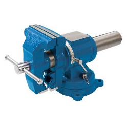 Profi Schraubstock mit Drehteller 125 mm 360° x 360°