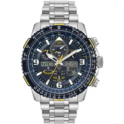 Citizen JY8078-52L Eco-Drive Promaster Sky Herren-Funkuhr Stahl/Blau