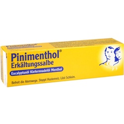 Pinimenthol Erkältungssalbe Eucalyp/Kiefernad/Ment 50 G