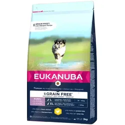 EUKANUBA Puppy Chicken L/XL Grain Free 2x3kg