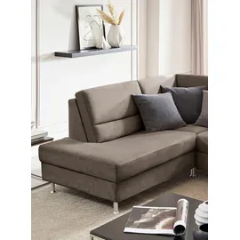 CALIZZA INTERIORS »Onyx L-Form«, Ottomane links oder rechts, wahlweise mit Bettfunktion, Breite 257 cm
