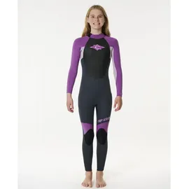 Rip Curl Junior Omega 5/3 mm Back Zip Wetsuit - Surfanzug - Kind Purple 12 Jahre alt
