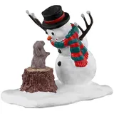 Lemax 34092 Christmas Village Accessory: Bunny Makes a Friend