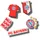 Crocs Bayern FC Schuhanstecker 5er Pack
