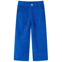 vidaXL Kinderhose Cord Kobaltblau 92 vidaXL 73815
