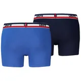 Levi's LEVIS MEN REPEAT SPW LOGO BOXER BRIEF blau M 2er Pack