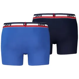 Levi's LEVIS MEN REPEAT SPW LOGO BOXER BRIEF blau M 2er Pack