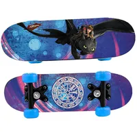 Joy Toy Dragons Mini Skateboard Blau