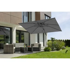 Schneider Schirme Rhodos Twist 350 x 260 cm Anthrazit