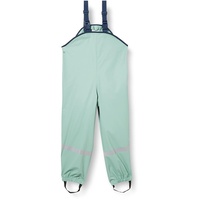 Playshoes Regenlatzhose Ungefüttert Unisex Kinder Wind- und wasserdichte Regenhose Regenbekleidung, grün Pastell, 92