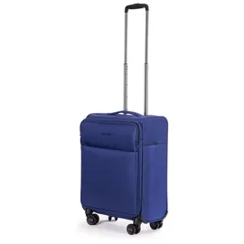 Stratic Light Plus 4 Rollen Kabinentrolley 55 cm dark blue