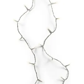 Lumineo LED-Lichterkette 240 LED 18 m transparent warmweiß