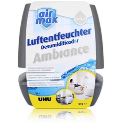 UHU Luftentfeuchter Uhu Air Max Ambiance 100g, anthrazit Luftentfeuchter