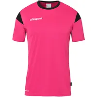 Uhlsport Squad 27 Kurzarm Trikot, Pink/Schwarz, 116