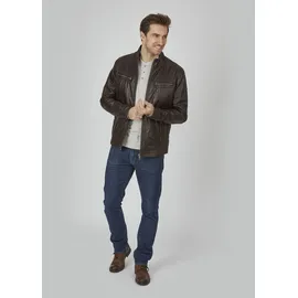 Bugatti Lederjacke Dunkelbraun 54