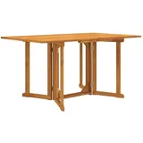 vidaXL Garten-Klapptisch 150 x 90 x 75 cm Braun