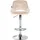 CLP Barhocker Milet Samt Creme
