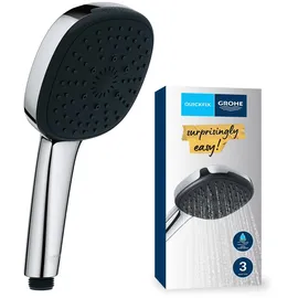 Grohe Vitalio Comfort 110 Handbrause 3 Strahlarten, chrom