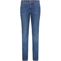 MAC Dream Jeans Straight in Mid Blue Authentic Wash-D38 / L34