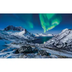 Komar Vliestapete Digitaldruck »I Love Norway« – 400 × 250 cm, glatt, FSC-zertifiziert