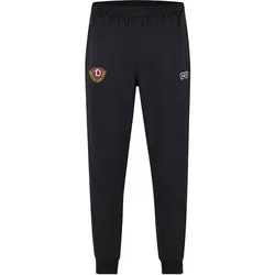 JAKO Herren Fanhose Dynamo Dresden Freizeithose, schwarz, S