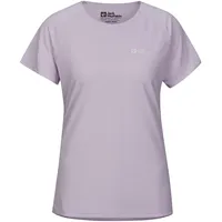 Jack Wolfskin Prelight Stride Kurzarm-t-shirt - Pale Lavendar -
